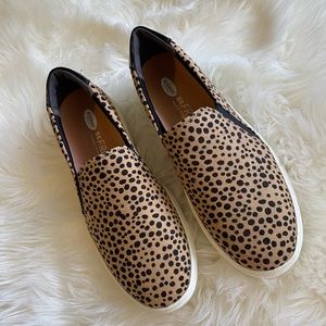 Dr. Scholl’s leopard slip on sneaker